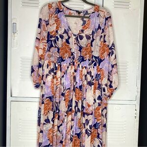 Gorgeous Torrid Swiss dot maxi dress